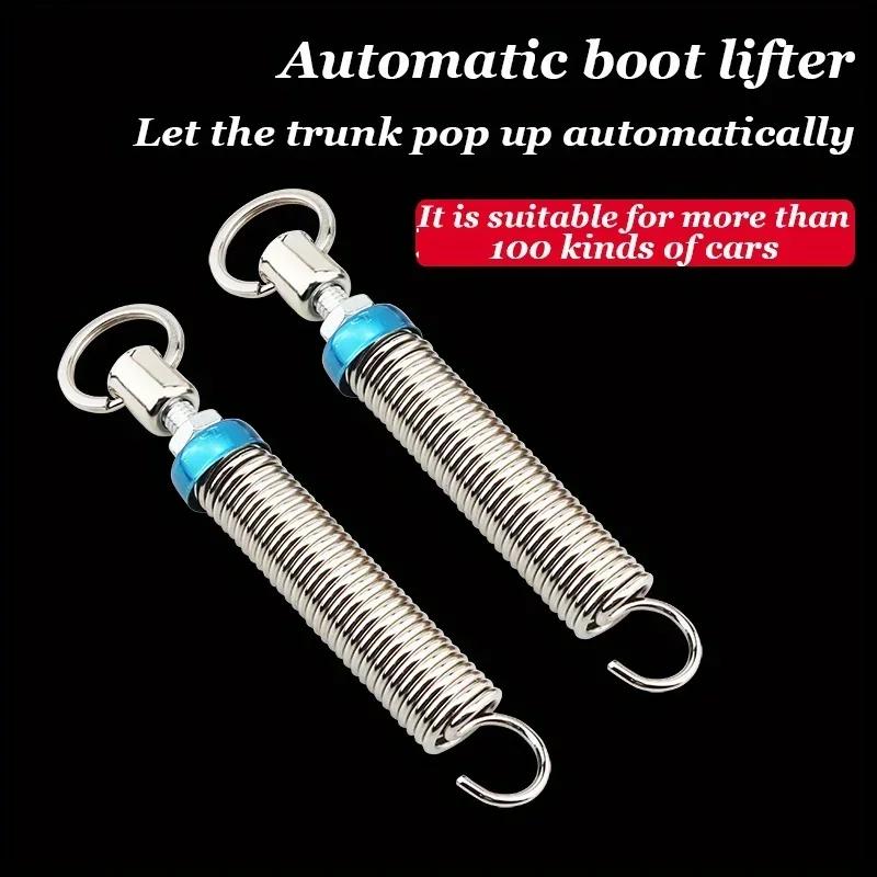 Car Trunk Lid Spring Metal Spring Lifting Device Trunk Spring For Cars Trunk Spring Tool Lifter Automatically Open Tool Amagi