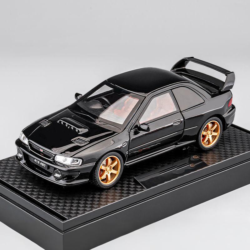 JDM 1/32 Impreza Wrx Sti Суперкар Литая Модель Сплав Металл Автомобиль Классическая Коллекция Любви Хобби Подарки на День Рождения С Другом Модный