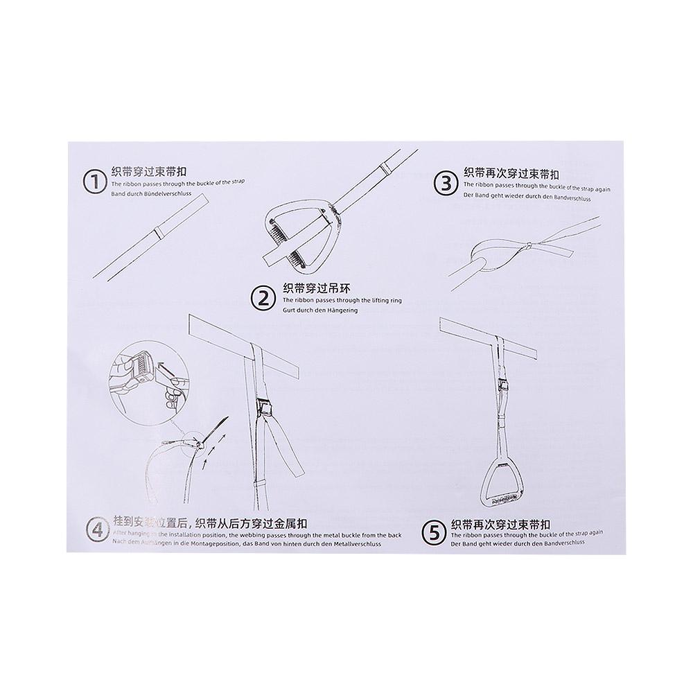Arm Strength Pull up Handle Rings Non-Slip Strength Training Ring Gymnastic Rings Kids Toy