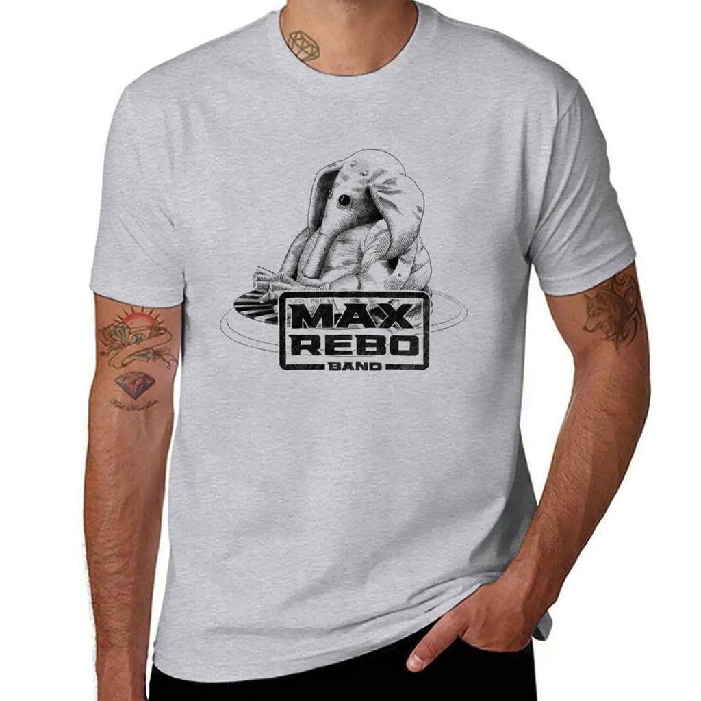 New Max Rebo Band TShirt Anime tshirt quick drying shirt customized t shirts men clothing