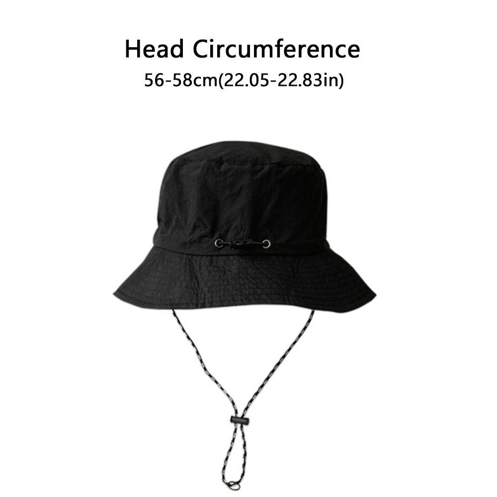 UV Protection Foldable Bucket Hat Portable Fisherman Cap UPF 50+ Outdoor Sun Hat Fishing