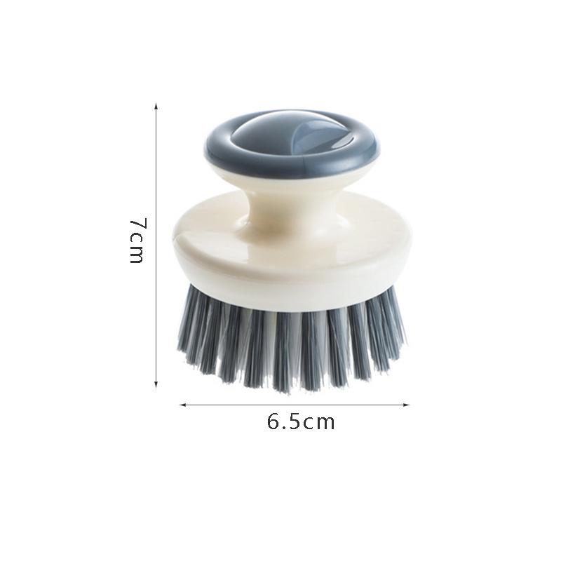 Dish Scrub Brush Ergonomic Grip Palm Brush Cleaning Dish Scrubber With Stiff Bristles For Sink Pots Pans Stove Cleaning Tool