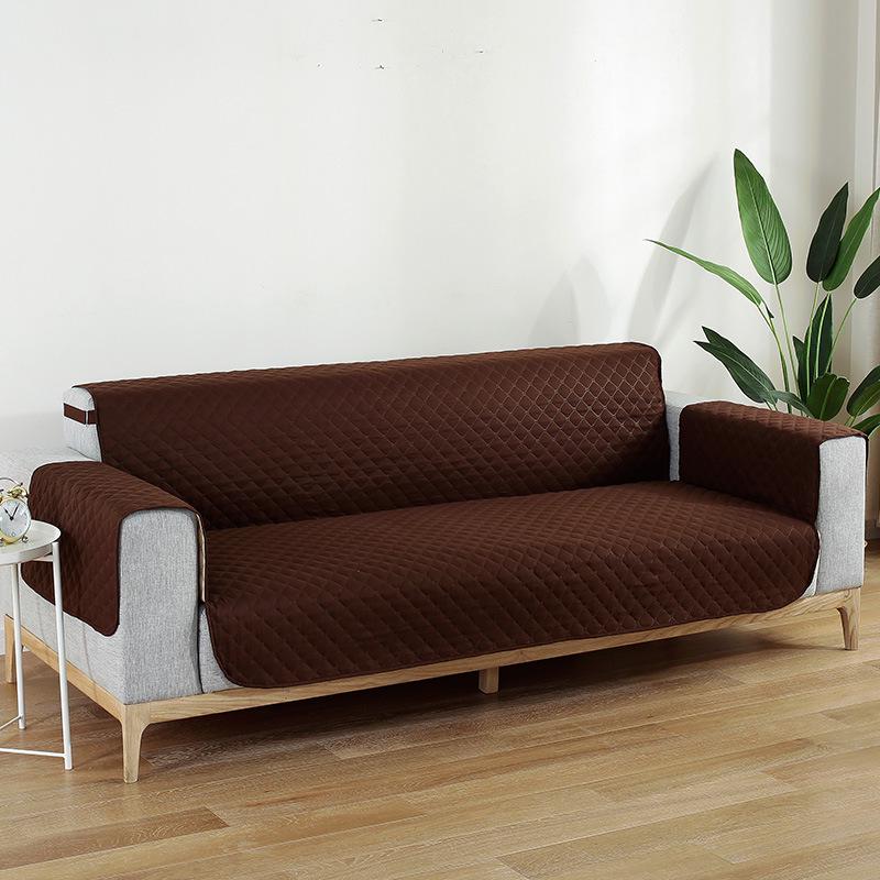 Водонепроницаемый Нескользящий Чехол-подушка для дивана для питомца - Однотонная Защитная Накладка