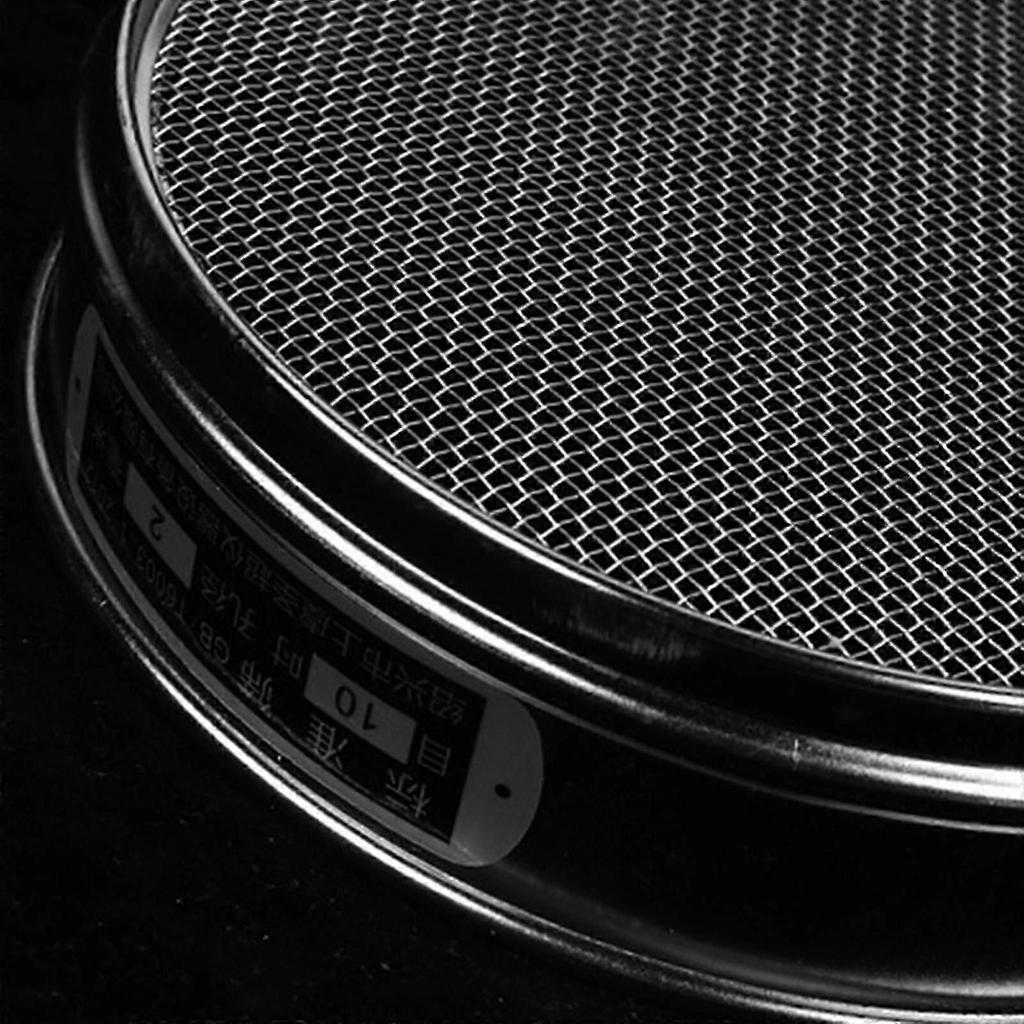 Stainless steel sieve with 4/10/20/60 mesh options