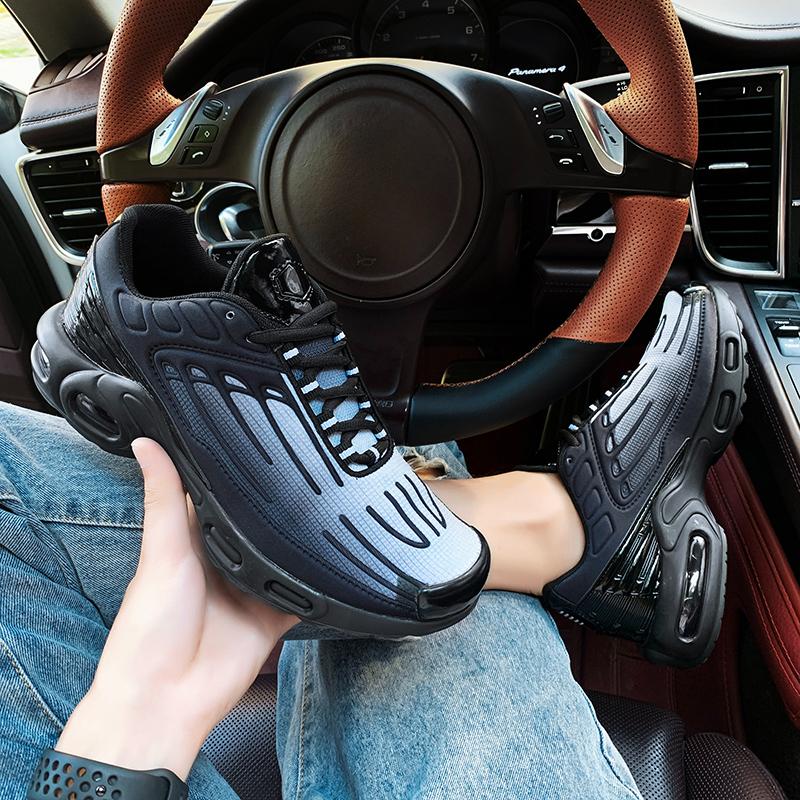 Мужская спортивная обувь Max на воздушной подушке, дышащая уличная женская спортивная обувь с сеткой