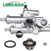 902-319 68003582AB Алюминиевый корпус термостата для Dodge Jeep Chrysler 200 Sebring Journey Caliber Compass Patriot 1.8 2.0 2.4L