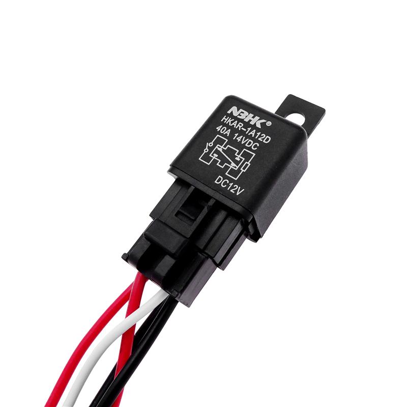 1 Set 12V H11 H8 H9 Car LED Headlight Fog Lamp Wiring Harness Socket Remote Control with Switch DRL Car Lights Connector Cable