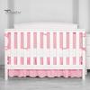 4Pcs/Set Crib Rail Covers Protect Your Baby's Crib Prevent Collisions Solid Color Heightened Crib Rail Covers