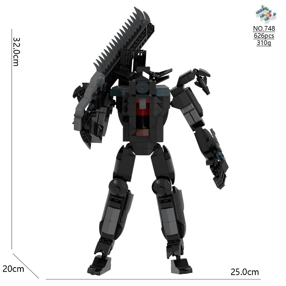Skibidi Туалет Титан ТВ Человек Спикер Игра Ужасов Боссы Камара Строительный Блок Мультяшная Кукла Модель Дети День Рождения Хэллоуин Подарок