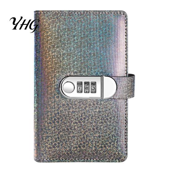 Money Saving Binder A6 Cash Budget with Password Lock, 100 Transparent Pockets Organizer, Financial Record Keeper PU Leather Cover Planner for