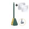 2025 Golf силиконовые туалетные ершики с держателем набор щетка для чистки туалета с длинной ручкой черные современные гигиенические аксессуары для ванной комнаты