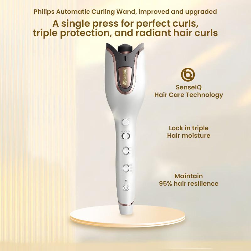 Philips Автоматически вращающиеся щипцы для завивки волос