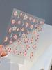 5D Embossed Pink Purple Floral Nail Stickers DIY Manicure Decals for Women Wedding Party Daily Use
