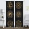 Ретро Mystic Eye Blackout Curtain для комнаты 2-панельные шторы для спальни, перегородки, жалюзи, украшения для Хэллоуина, гостиной, кухни