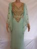 Stylish Georgette Abaya Gown Dress Farasha Kaftan Dubai New Islamic Moroccan