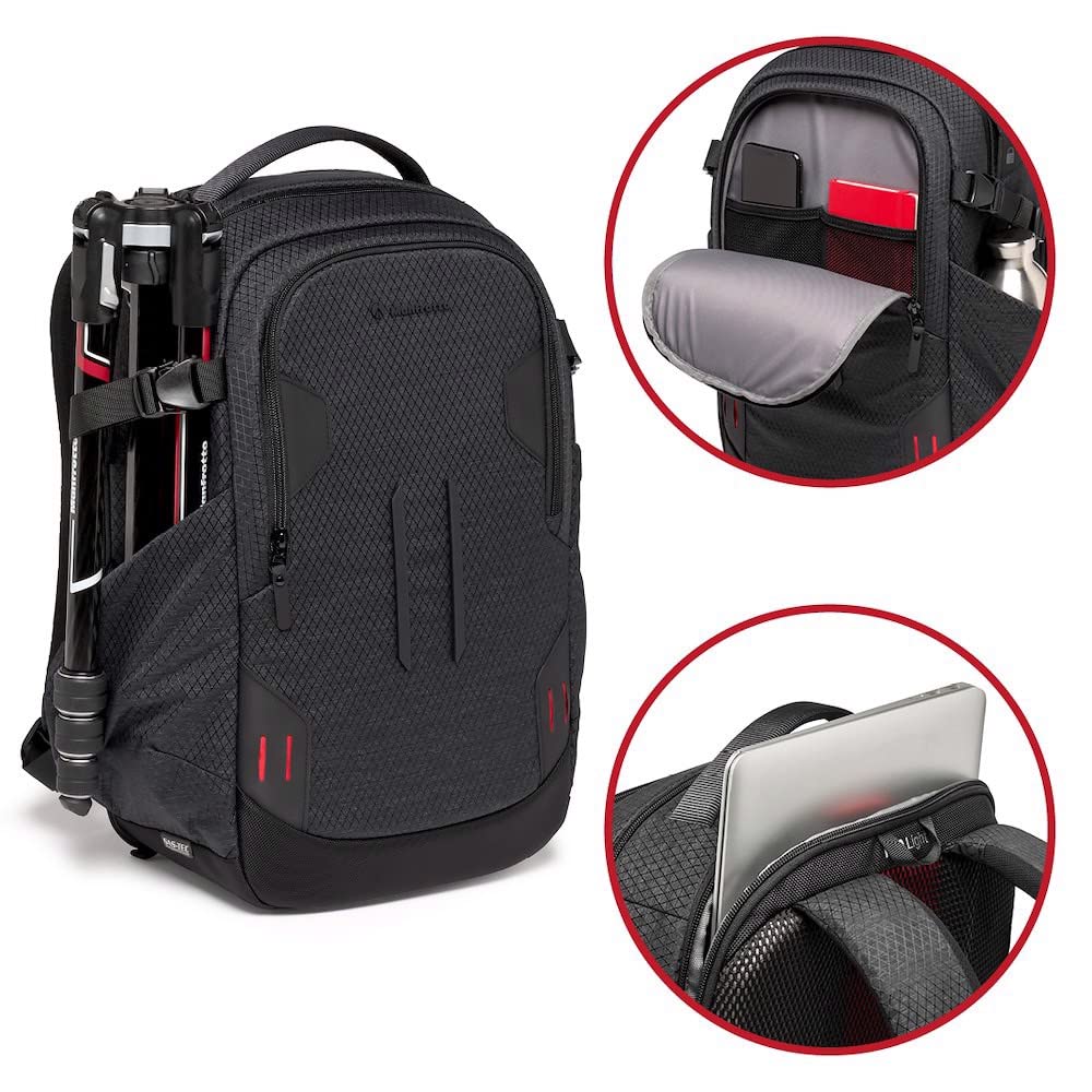 Camera Backpack PRO Light Backloader Backpack S Tripod Mountable 15 Inch PC Storage Rain Cover Included MB [Manfrotto] PL2-BP-BL-S
