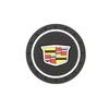 PVC Car Water Coaster Anti-Slip Cup Mat Pad Decoration for Cadillac Escalade Deville Seville XT5 XTS CTS BLS SLS SRX XLR CT5 CT4