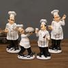 Handicraft Farmhouse Cake Shop Decor Simulated Kitchen Chef Figurine  Festival Decor