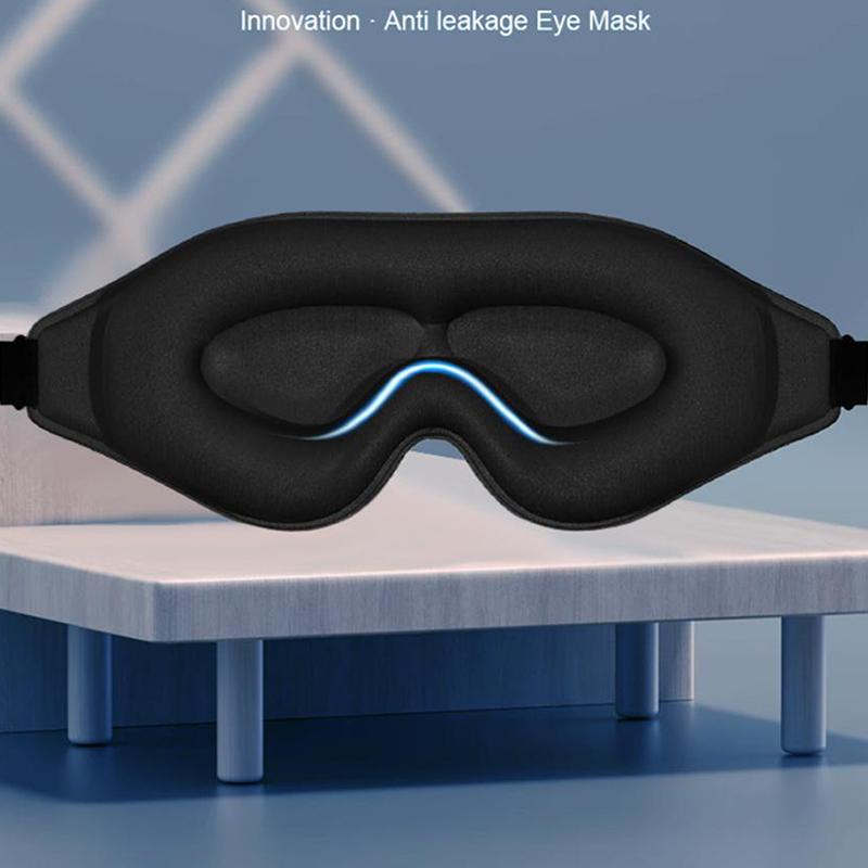 3D Маска для сна Маска для сна для женщин мужчин Контурная чашка Ночная повязка на глаза Роскошная светоблокирующая маска для глаз Формованная маска для глаз