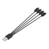 1 шт. 4-в-1 Мульти-USB C Разветвитель Зарядный Кабель для Huawei Планшета Ноутбука ПК USB Type-C Быстрая Зарядка Кабели Данных