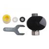 Real-time Temperature Display Shower Thermometer LED Thermometer ABS Material