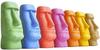 Minamisanriku Moai Family Magnet Moai Set of Good Luck Love and Fun Gift Statues, 7, Charm, Money,