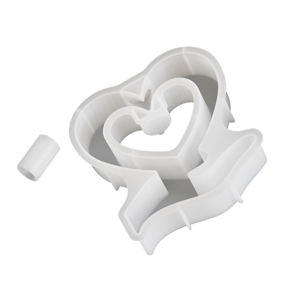 Формы для ваз для цветочных горшков. Проектирование очаровательных гидропонных растений с сердечками. Силиконовые формы для цветочных горшков. Силиконовая текстура.