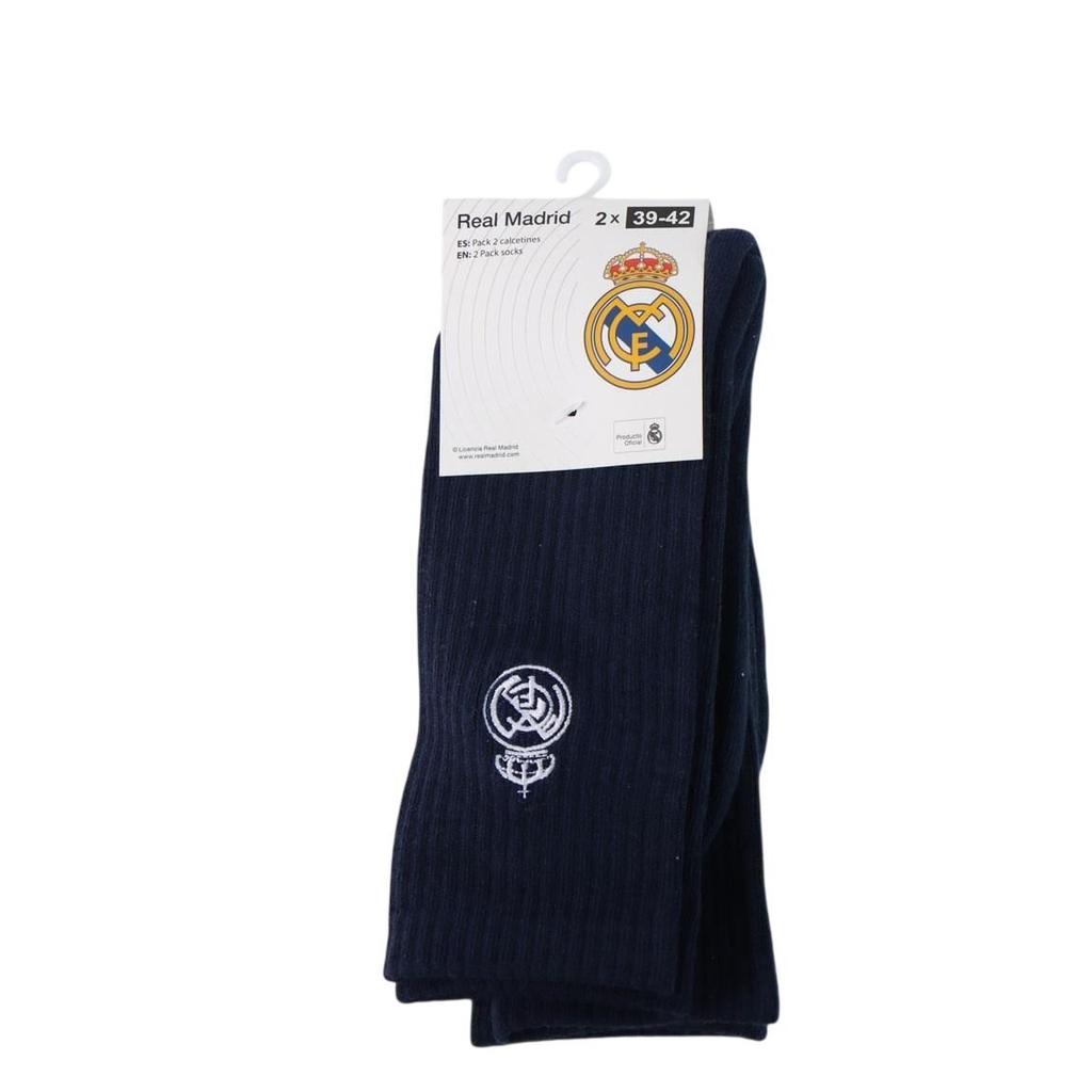 Real Madryt skarpetki wysokie 2-pack 2900003434 granatowy 39/42