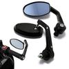 7/8'' 22mm Motorcycle Bike Cruiser Chopper ATV Aluminum Bar End Side Rear View Mirror For Ducati Aprilia Victory