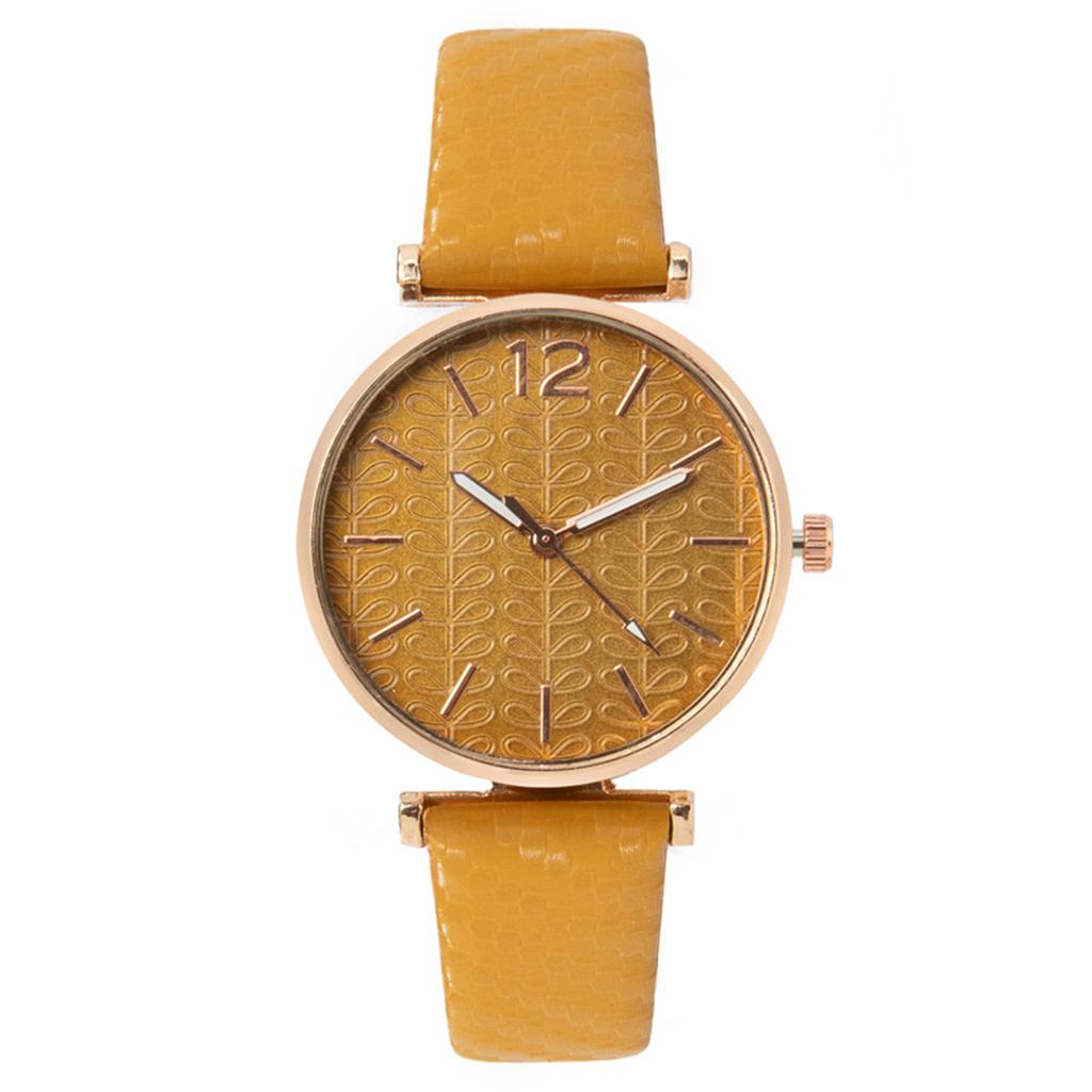 Женские модные кожаные часы