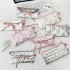 Многофункциональный пенал и кошелек для женщин с стеганой клапан-бабочкой