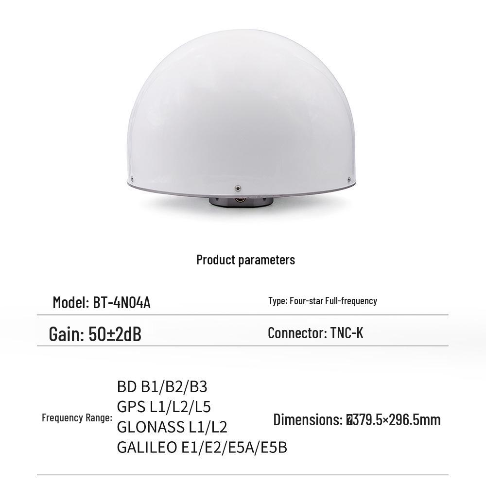 North Sky BT-184 High-Precision GPS/BeiDou GNSS Antenna with RTK and CORS Base Station Capabilities.