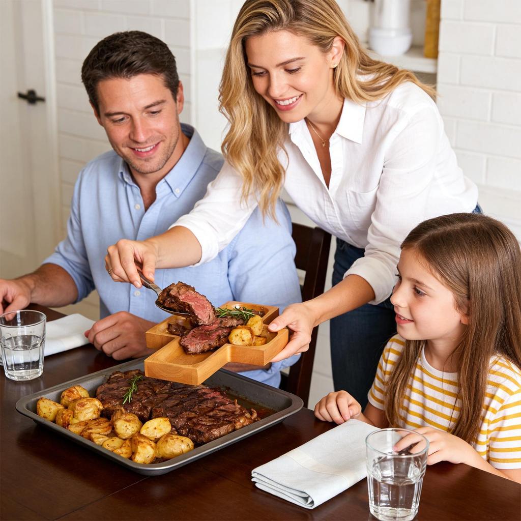 Молитвенная чаша большой емкости Деревянная религиозная чаша Пасхальная тарелка с крестом Для ежедневного завтрака Салата Торта Фруктов Десертов Шведского стола