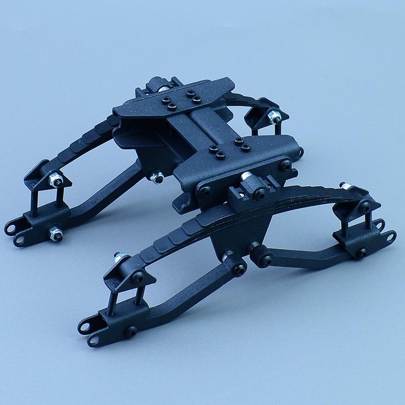 RC Truck Metal Rear Suspension Shock-absorbing Spring Kit for 1/14 Tamiya SCANIA 770S R620 VOLVO BENZ Arocs MAN TGX Car
