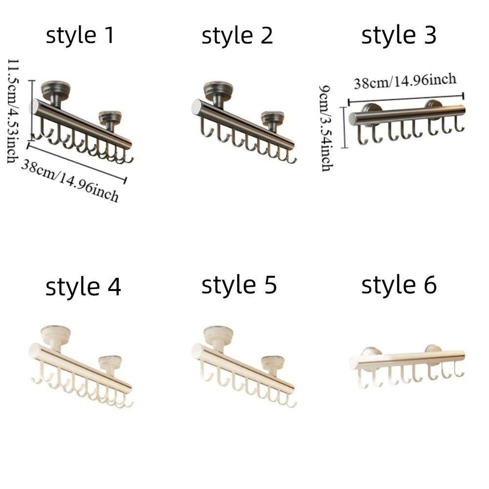 Экономичные раздвижные крючки для шкафа Съемная влагостойкая выдвижная вешалка для одежды Регулируемая стойка для шарфов и галстуков без сверления Спальня