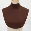 Korean Style Round Base Layer False Collar - All-Season Decorative Accessory