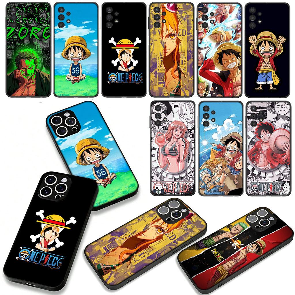 Для Motorola Moto G04 G13 G14 G22 G23 G32 G34 G35 G64 G82 G84 G53 G60 G72 E14 E15 E13 Чехол Ророноа Зоро Ван Нами Луффи Кусочки