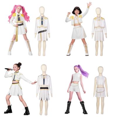 Костюмы для косплея K-POP для девочек Руми Мира Зои Детский костюм суперзвезды для карнавальной вечеринки, сценического выступления