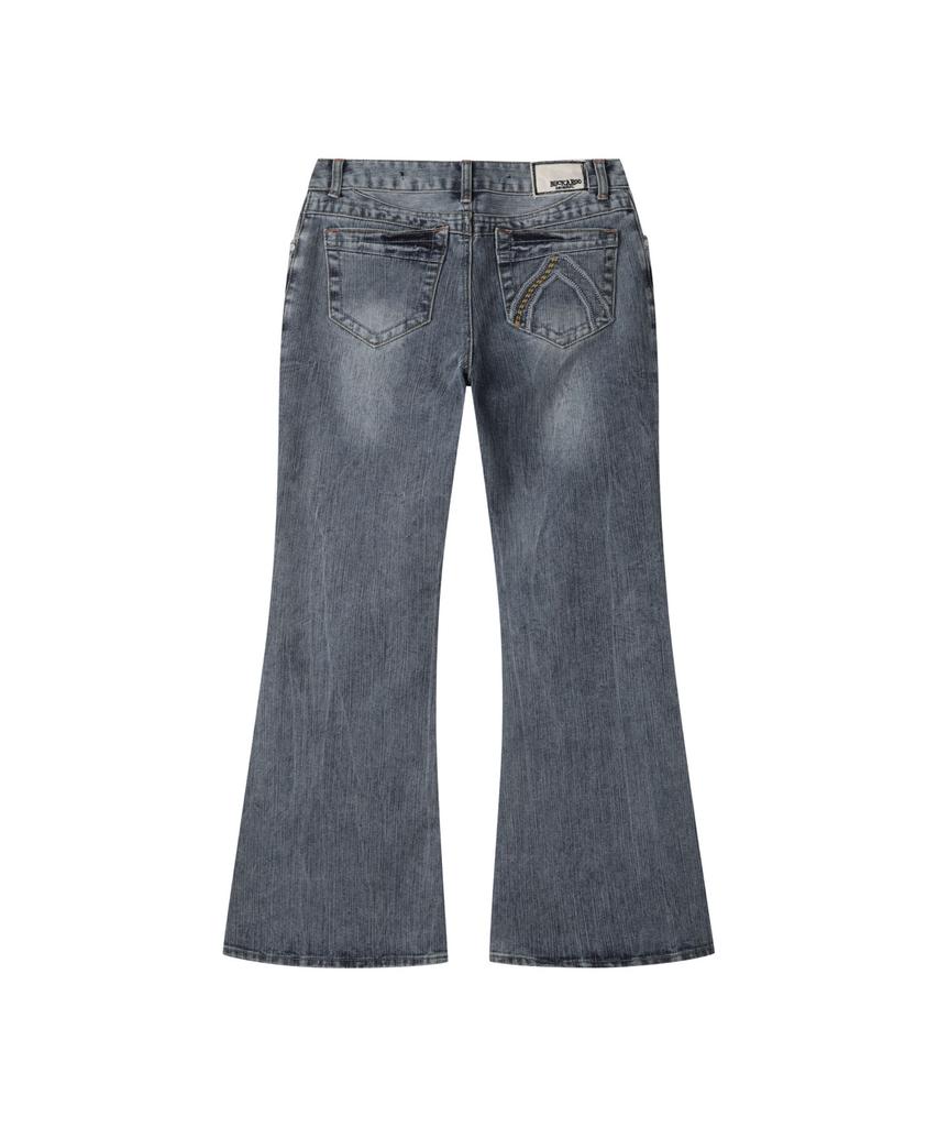 BUCKAROO [Original] Women'S Vintage Bootcut Denim Pants Light Indigo