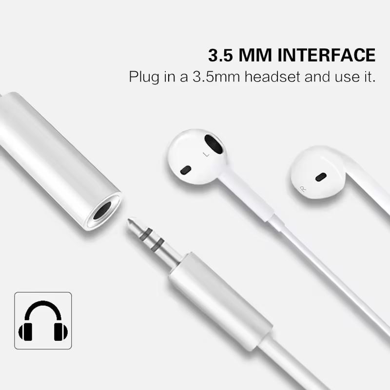 For Lighting to 3.5mm Headphone Adapter For iPhone 11 12 13 14 Pro Max SE 2020 X XR XS iOS to 3.5mm Jack AUX Audio Adapter Cable 3