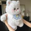 Fluffy Cat Plush Toy Cartoon Cat Stuff Doll Stuffed Toys Black Cat Plush  Christmas Gift