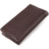 Практичный женский кошек из натуральной зернистой кожи CANPELLINI Wallet 21632 Коричневый