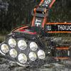 8 LED USB Rechargeable Headlamp Torch High Bright Headlight Camping Search Lanterns Waterproof Outdoor Fishing Head Flashlight