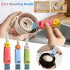 Multi-Functional Gap Cleaning Brush Set, for Cup Lids, Baby Bottles, Keyboards & Window Dead Corners