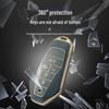 Элегантный защитный чехол для ключа автомобиля GAC Aion Z03 с золотой окантовкой для мужчин и женщин