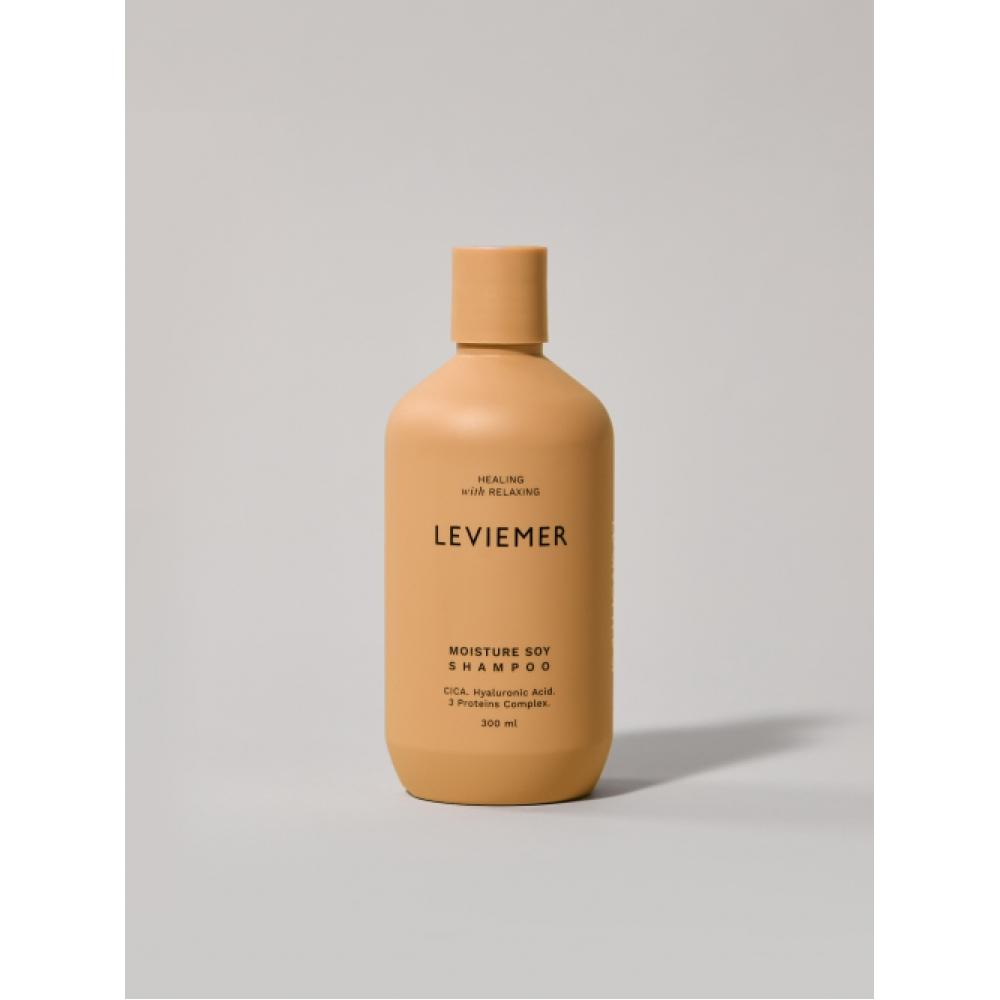 Leviemer [exclusive] Moisture Soy Shampoo   Seed Oil Treatment + Free Hair Scrub