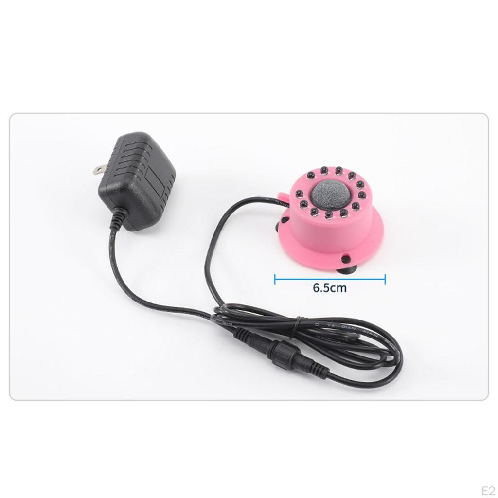 Светодиодный светильник для аквариума с воздушными пузырьками, украшение для аквариума с 12 яркими светодиодами, практичный пейзаж