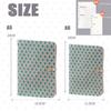 A5/A6 Loose-leaf Book Cover Embroidered Notebook Cover Gift Mini Budget Binder Cover  Planner
