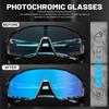 Pochromic Cycling Glasses Cycling Sunglasses Man Bicycle Goggles UV400 Outdoor Bike Eyewear MTB Sports Accessories