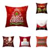 Christmas Themed Pillowcases Car Accessories Office Santa Claus Living Room Sofa Home Pillowcases